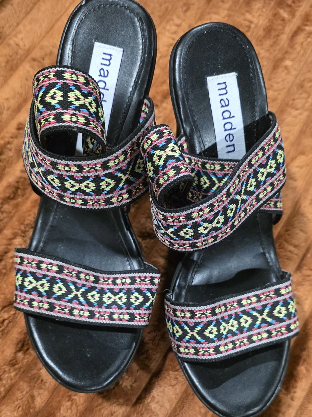 Madden Girl chunky black